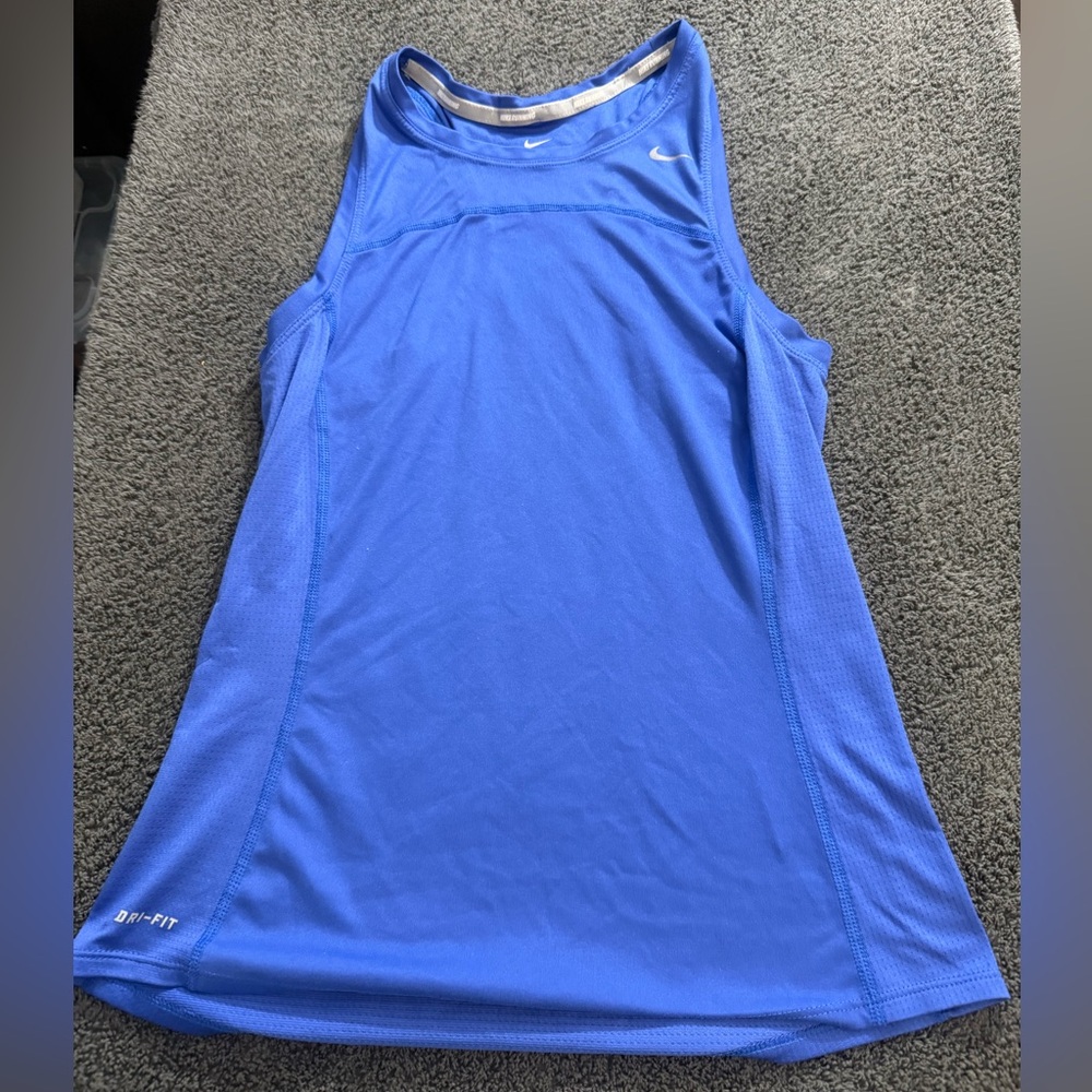 Nike Running Vibrant Blue‎ Athletic Tank